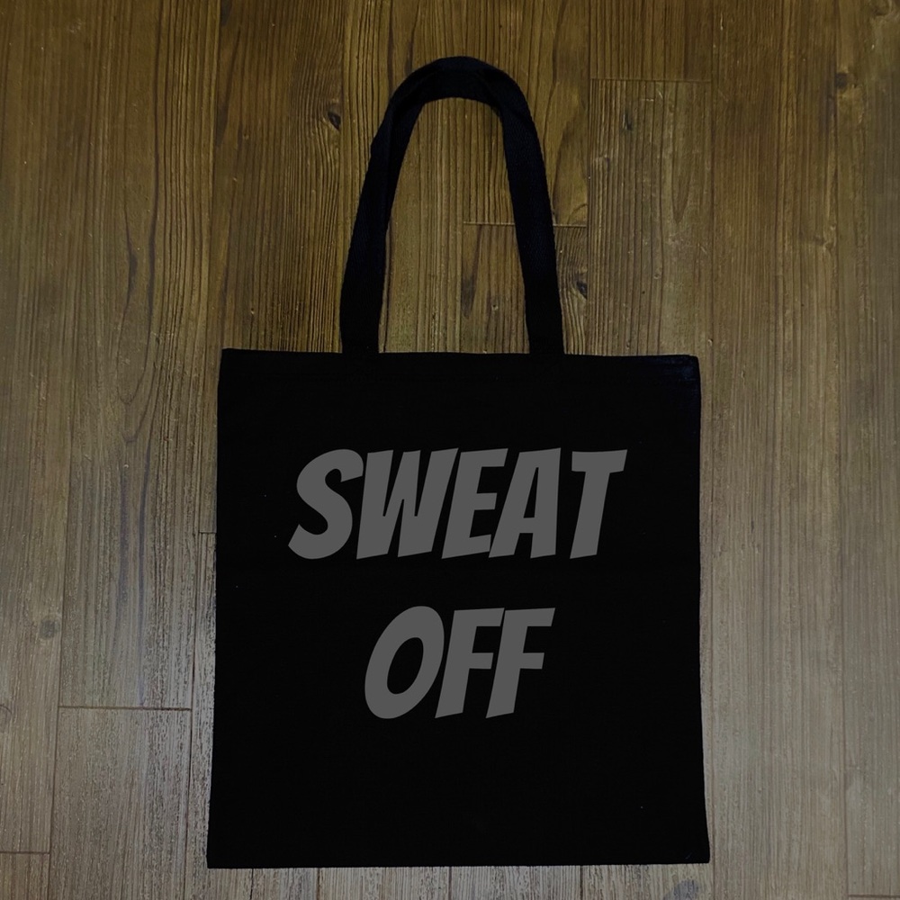 “Sweat Off The Stress” Tote Bag